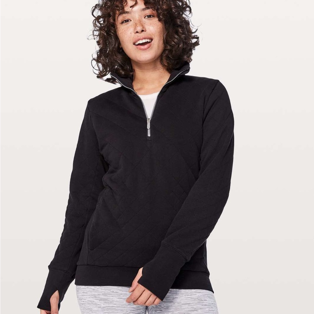 Lululemon Forever Warm Pullover Black Size 10